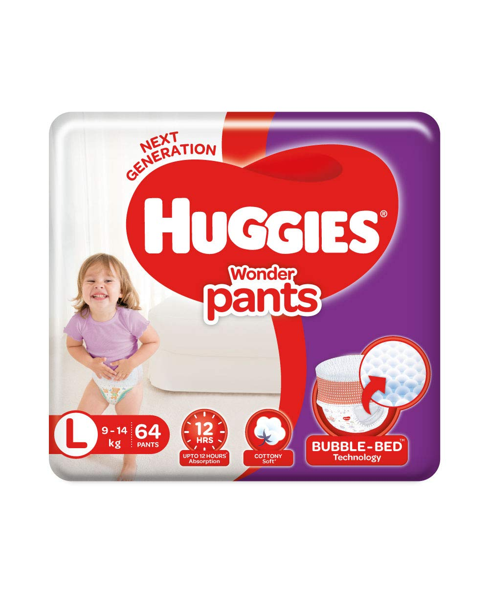 McGroce - Huggies Wonder Pants L 9 - 14 kg (38 Pcs)